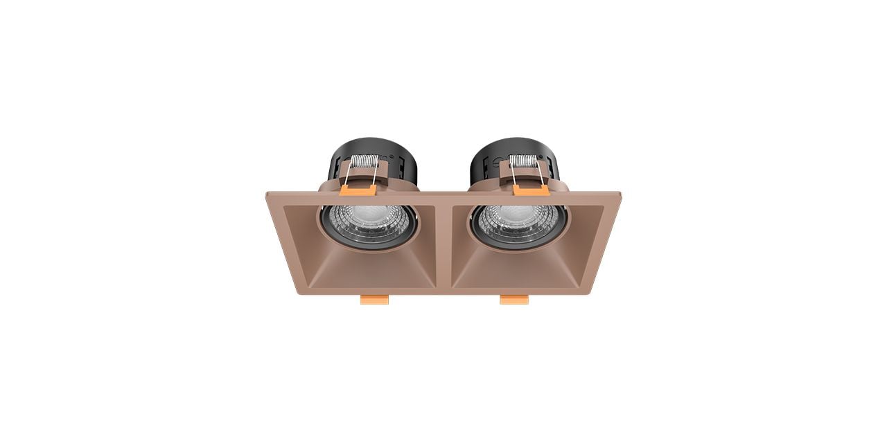 Goya 2x8W Triac Dim Sıva Altı Cob Led Armatür  GY 1737-8 Rose - 6500K Beyaz Işık