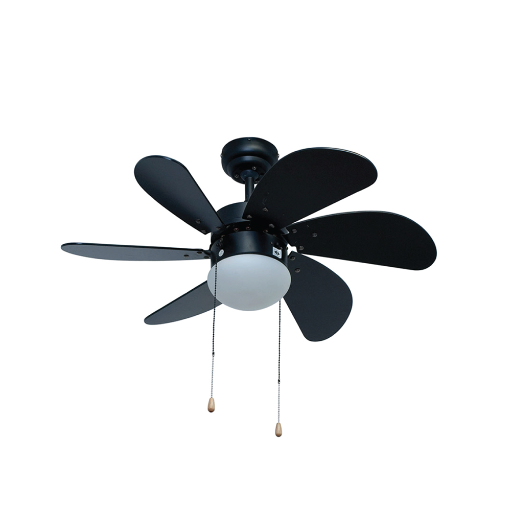 Vanti 60 W 77 cm (30inç) Siyah Ahşap Tavan Armatür KCF279