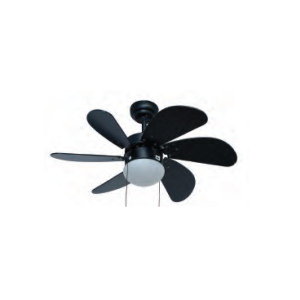 Vanti 60 W 77 cm (30inç) Siyah Ahşap Tavan Armatür KCF279