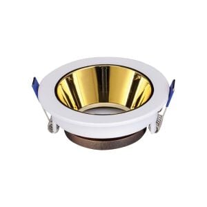 ACK AH03-08220 Beyaz Yuvarlak Sıva Altı Led Spot Kasası