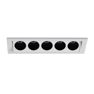 Jupiter Beyaz&Siyah 12 Watt 5 'li Led Spot LS476 B
