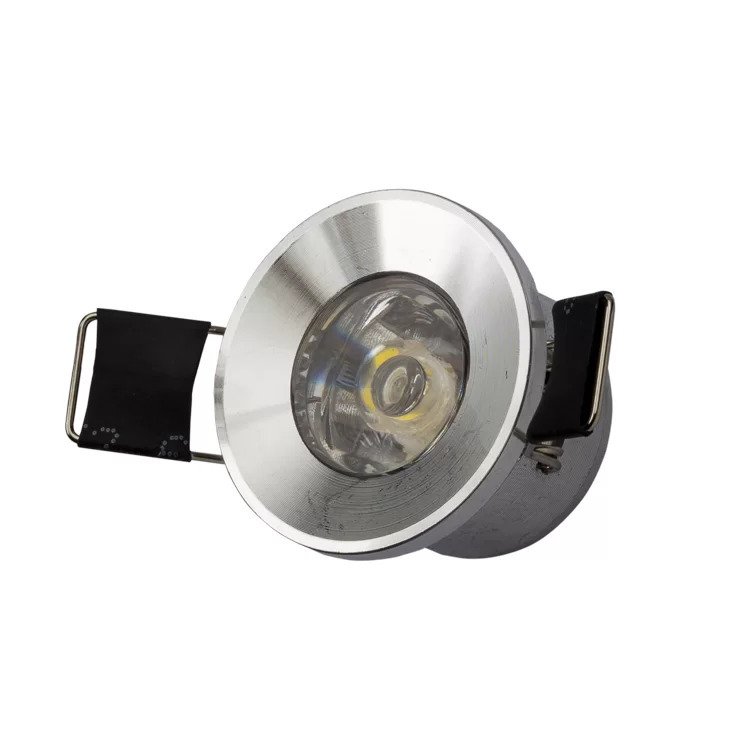 Noas Mavi Işık 2W Krom Yıldız Spot YL94 0153