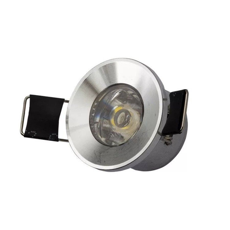 Noas Mavi Işık 2W Krom Yıldız Spot YL94 0153