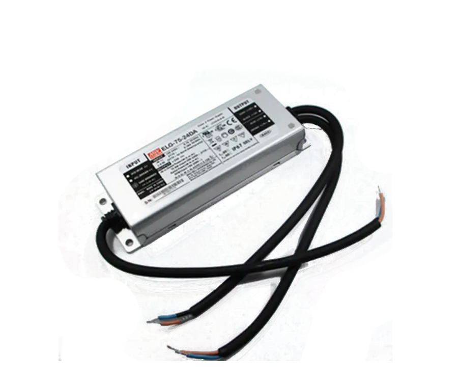 MEANWELL- ELG-075-24DA 	24Vdc 3,15Amp DALI Control  Led Sürücü - Güç kaynağı