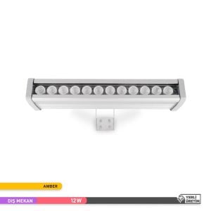 ACK 12W Led WallWasher Amber Işık AT20-01283