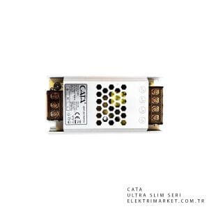 Cata 5 Amper Şerit 12v Led Trafosu (60W) (SÜPER SLİM FANSIZ) CT-2674