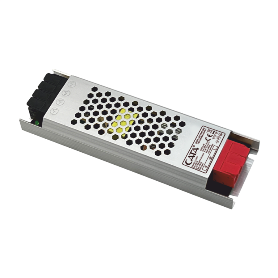 Cata 12,5 Amper Şerit 12v Led Trafosu (150W) (SÜPER SLİM FANSIZ) CT-2675