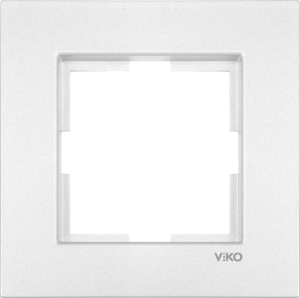 Viko Artline Novella Çerçeve Metalik Beyaz - 1li