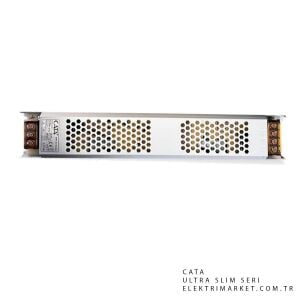 Cata 21 Amper 12V Şerit Led Trafosu (250W) (SÜPER SLİM FANSIZ) CT-2677