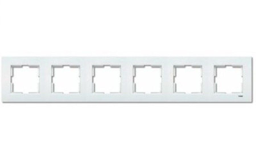 Viko Artline Novella Çerçeve Metalik Beyaz - 6lı
