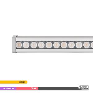 ACK 18W Led WallWasher Amber Işık AT20-01883