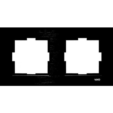 Viko Artline Novella Çerçeve Siyah - 2li