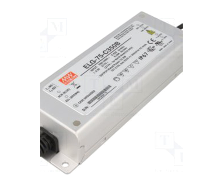 MEANWELL- ELG-75-C350B  Led Sürücü - Güç kaynağı
