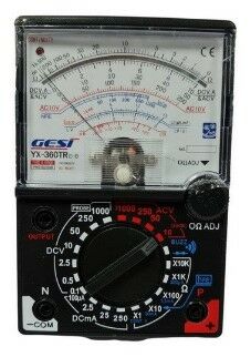 Gesi Analog İbreli Multimetre YX-360TRE-B
