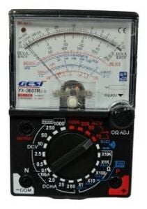 Gesi Analog İbreli Multimetre YX-360TRE-B