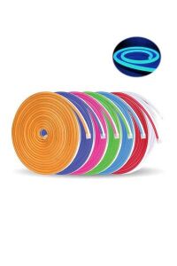 Forlife Turkuaz Renk 12v Neon Led FL-5075 T 5 Metre