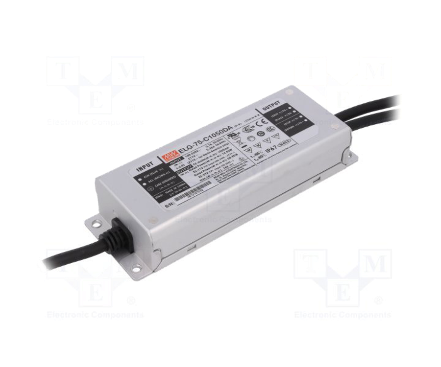 MEANWELL- ELG-75-C350DA  Led Sürücü - Güç kaynağı