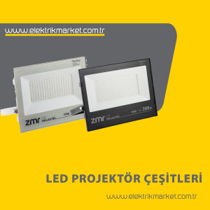 ZMR 200W Slim Led Projektör ZMR-305/S.