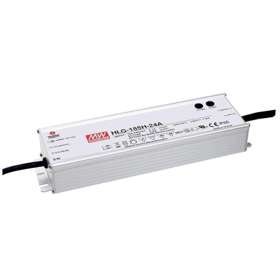 MEANWELL- HLG-185H-12  Led Sürücü - Güç kaynağı
