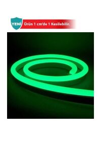 Forlife 12V Yeşil Renk Neon Led FL-5075  Y 5 Metre