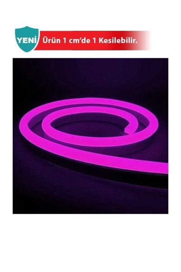 Forlife 12V Pembe Renk Neon Led FL-5075  P 5 Metre