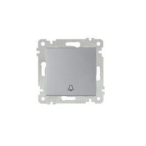 Mutlusan Mek+Tuş Zil Anahtarı Rita Metalik İnox- 2200 407 0282Z