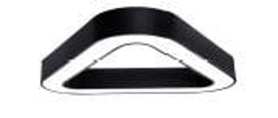 Darklight 80 30W 600 mm Radius Köşeli Üçgen Linear Düz Difüzör DL84 6060 30 4000K Naturel Beyaz
