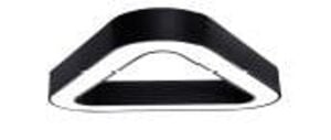 Darklight 80 30W 600 mm Radius Köşeli Üçgen Linear Düz Difüzör DL84 6060 30 4000K Naturel Beyaz