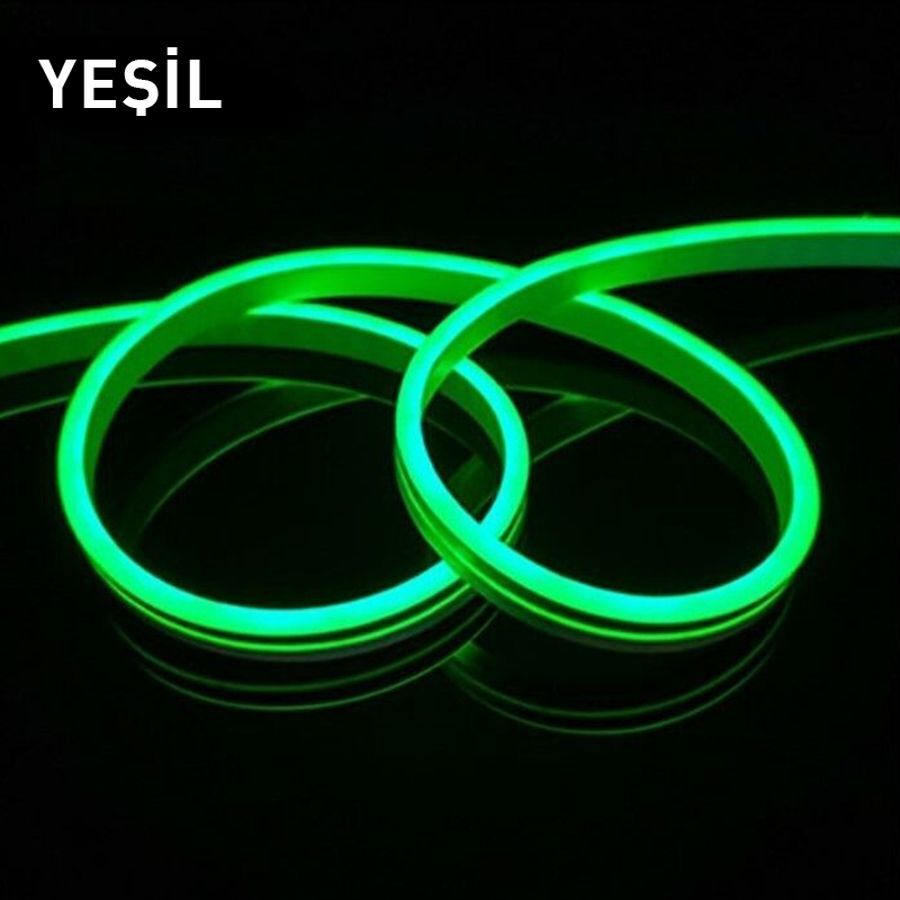 Forlife 24V Yeşil Renk Neon Led FL-5079 Y 20 Metre