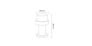 Goya 10 Watt Bahçe Armatür 3000K Gün Işığı GY 7258