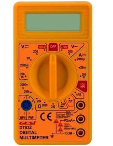 Gesi Dijital Multimetre DT- 832D