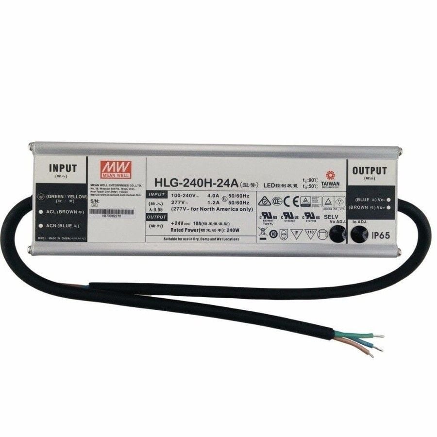 MEANWELL- HLG-240H-24A  Led Sürücü - Güç kaynağı