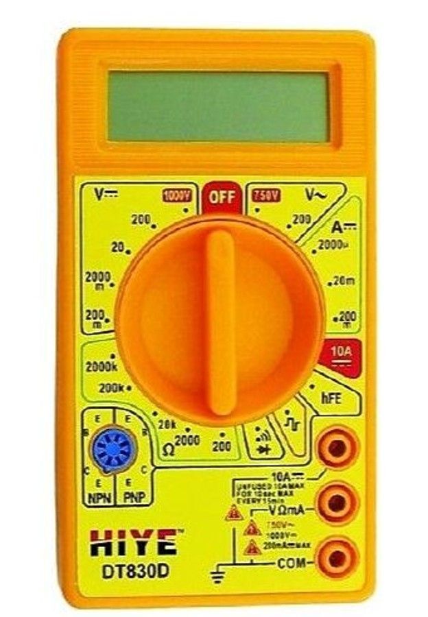 Hiye Dijital Multimetre DT- 830D