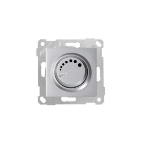 Mutlusan Mek+Tuş RL Işıklı Dimmer 600W Rita Metalik İnox- 2200 440 0282 (Çerçeve Hariç)