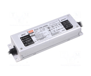 MEANWELL- ELG-100-24DA 	24Vdc 4.00Amp DALI Control  Led Sürücü - Güç kaynağı
