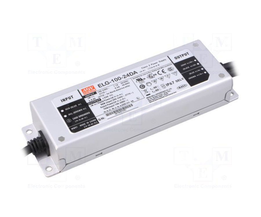 MEANWELL- ELG-100-54DA  Led Sürücü - Güç kaynağı