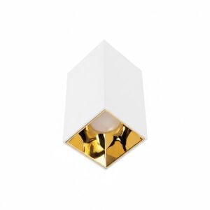 ACK Beyaz Kasa - Gold Sıva Üstü Dekoratif Armatür AH12-07560
