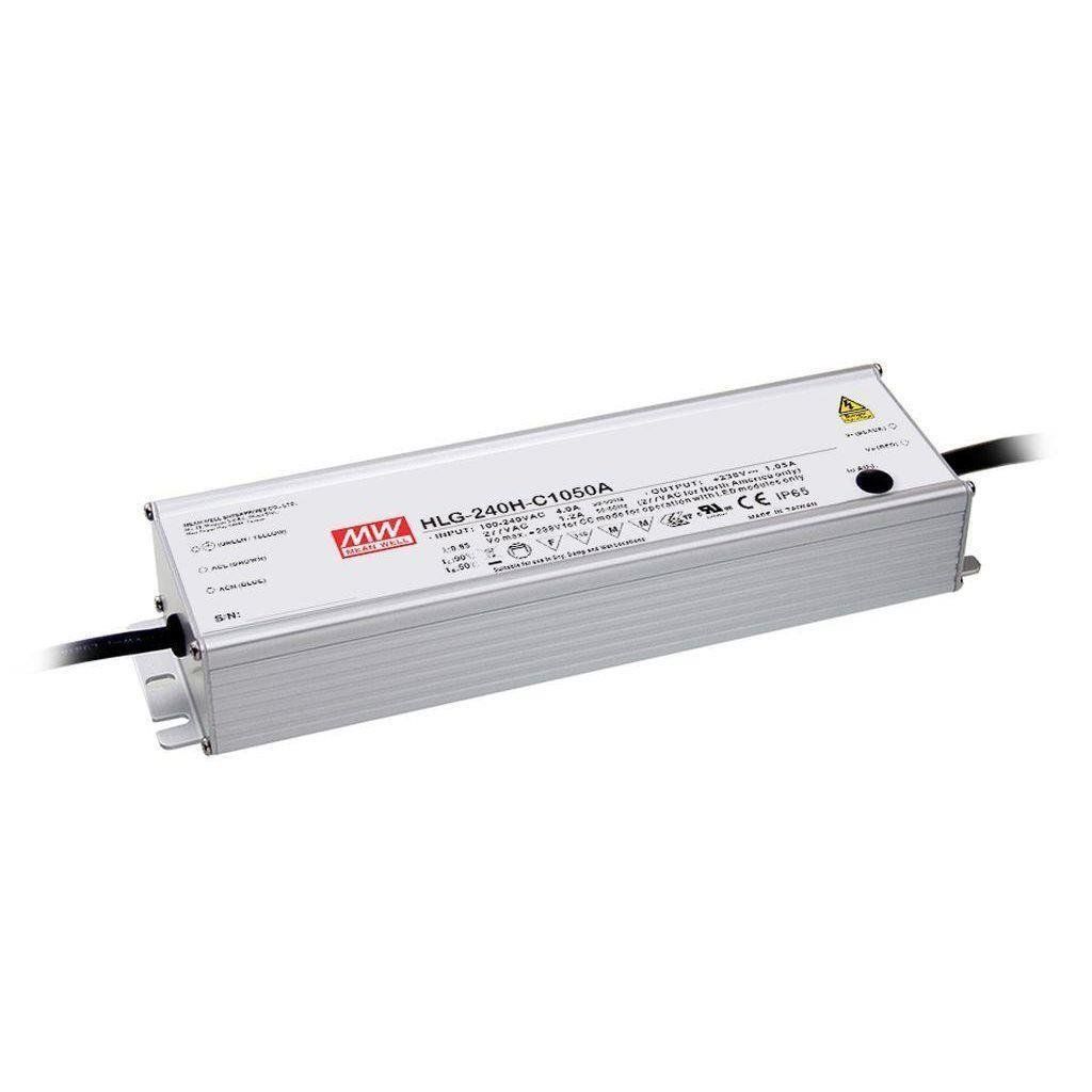 MEANWELL- HLG-240H-C1050A  Led Sürücü - Güç kaynağı