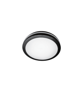 Jupiter Siyah Bahçe Tavan Armatürü LW301