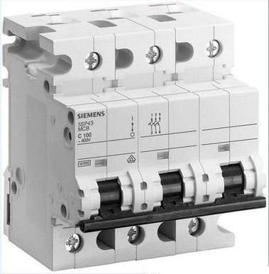 Siemens C3x100A Üç Fazlı Otomatik Sigorta 10kA 5SP4391-7