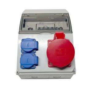 Tem 1 adet 5x32A + 2 adet 1x16A Prizli Kombinasyon Set - Siemens Şalt Dahil