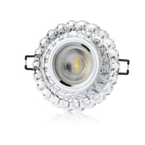 Cata Sümbül Cam Spot Led Efektli CT-6594 (Ampül ve Duy Hariç)