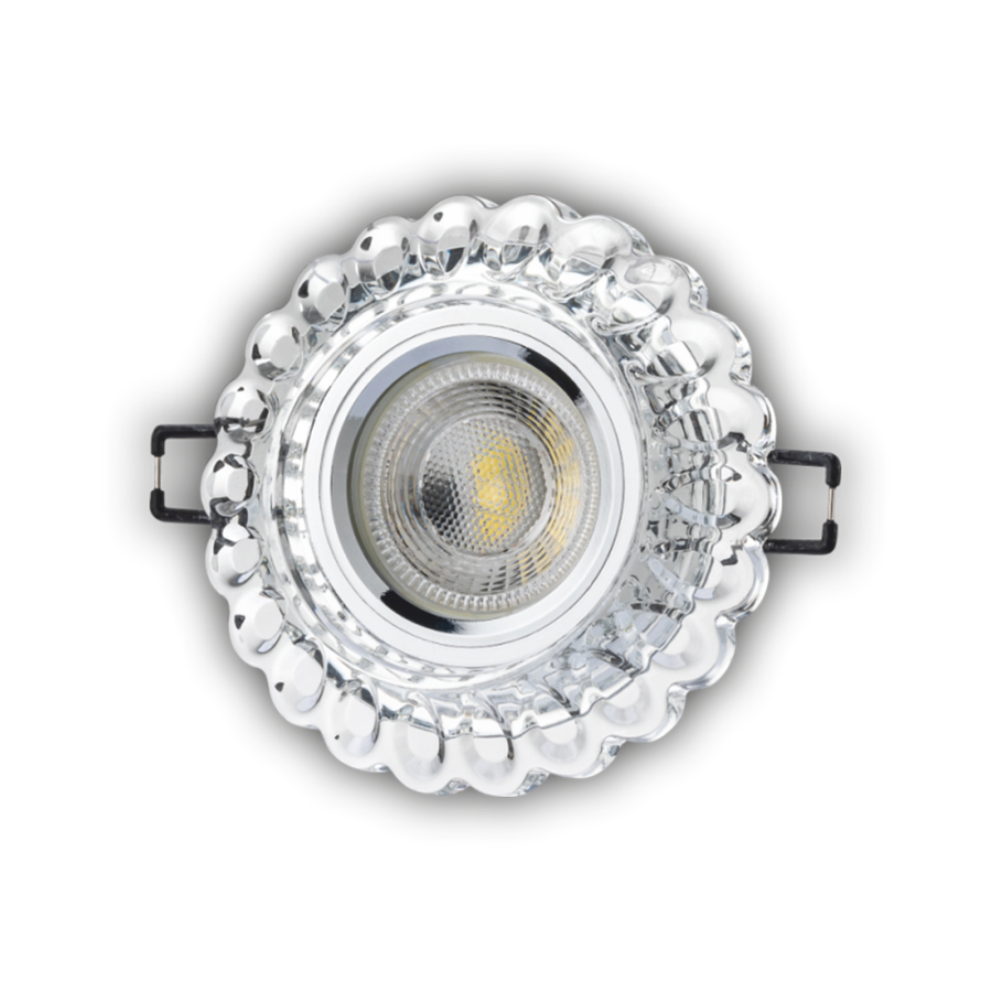 Cata Sümbül Cam Spot Led Efektli CT-6594 (Ampül ve Duy Hariç)