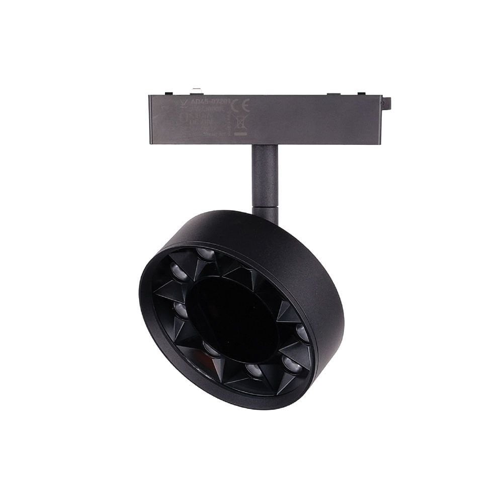 ACK 48V 9W SLIM MAGNET RAY ARMATÜRÜ LENSLİ YUVARLAK 9,5CM 3000K IP20 AD45-07201