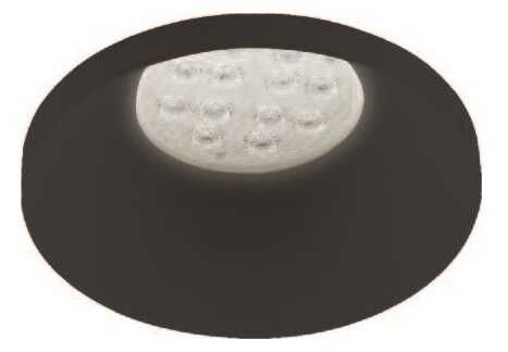 Jupiter Mat Siyah GU10 5W (Dahil değil) Sabit Spot JD644