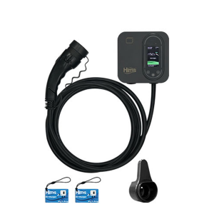 Hims HCDKS-22 Siyah 22kW 5m Kablolu Smart Elektrikli Araç Şarj İstasyonu