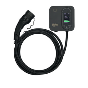 Hims HCDKS-22 Siyah 22kW 5m Kablolu Smart Elektrikli Araç Şarj İstasyonu