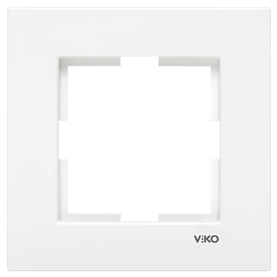 Viko Karre Tekli Çerçeve - Beyaz 90960200