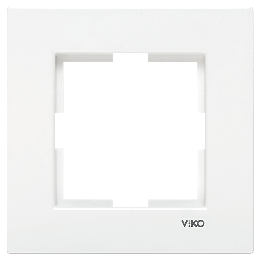 Viko Karre Tekli Çerçeve - Beyaz 90960200