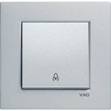 Viko Artline Trenda Zil Anahtarı (Çerçeve Hariç) Gümüş